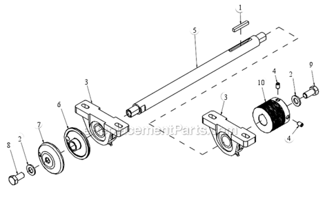 Part Location Diagram of 158880 MK Diamond Flange, Inner